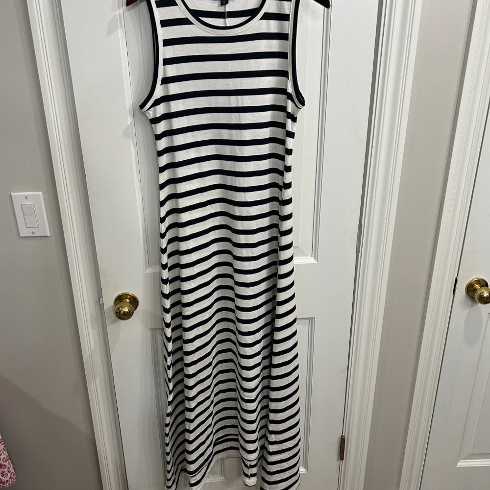J Crew Striped Maxi Dress - NWT